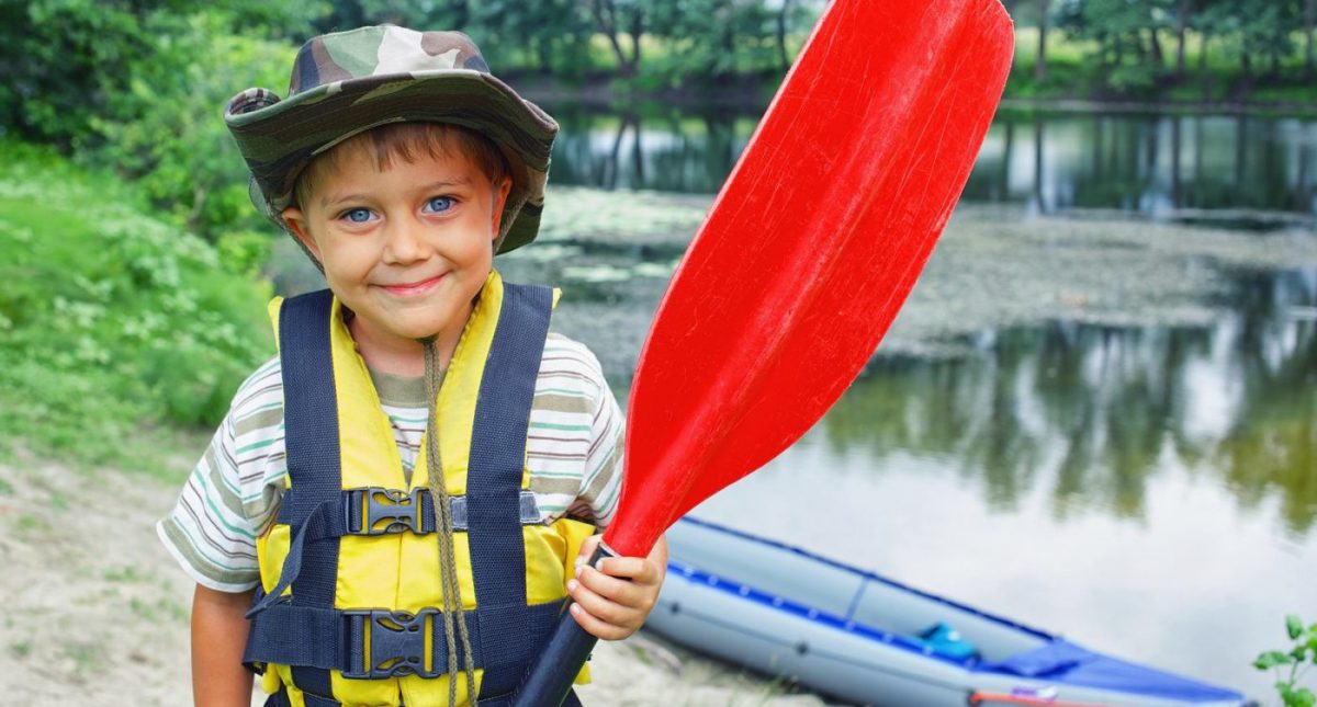 kayaking on family adventure holidays