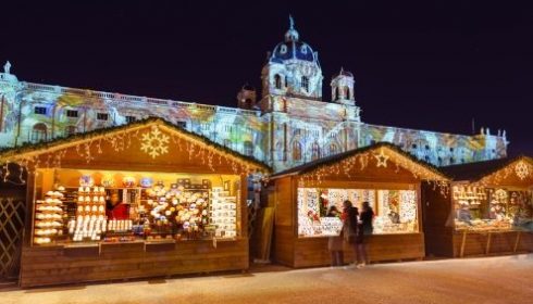 Christmas market - Museums quarter, Vienna