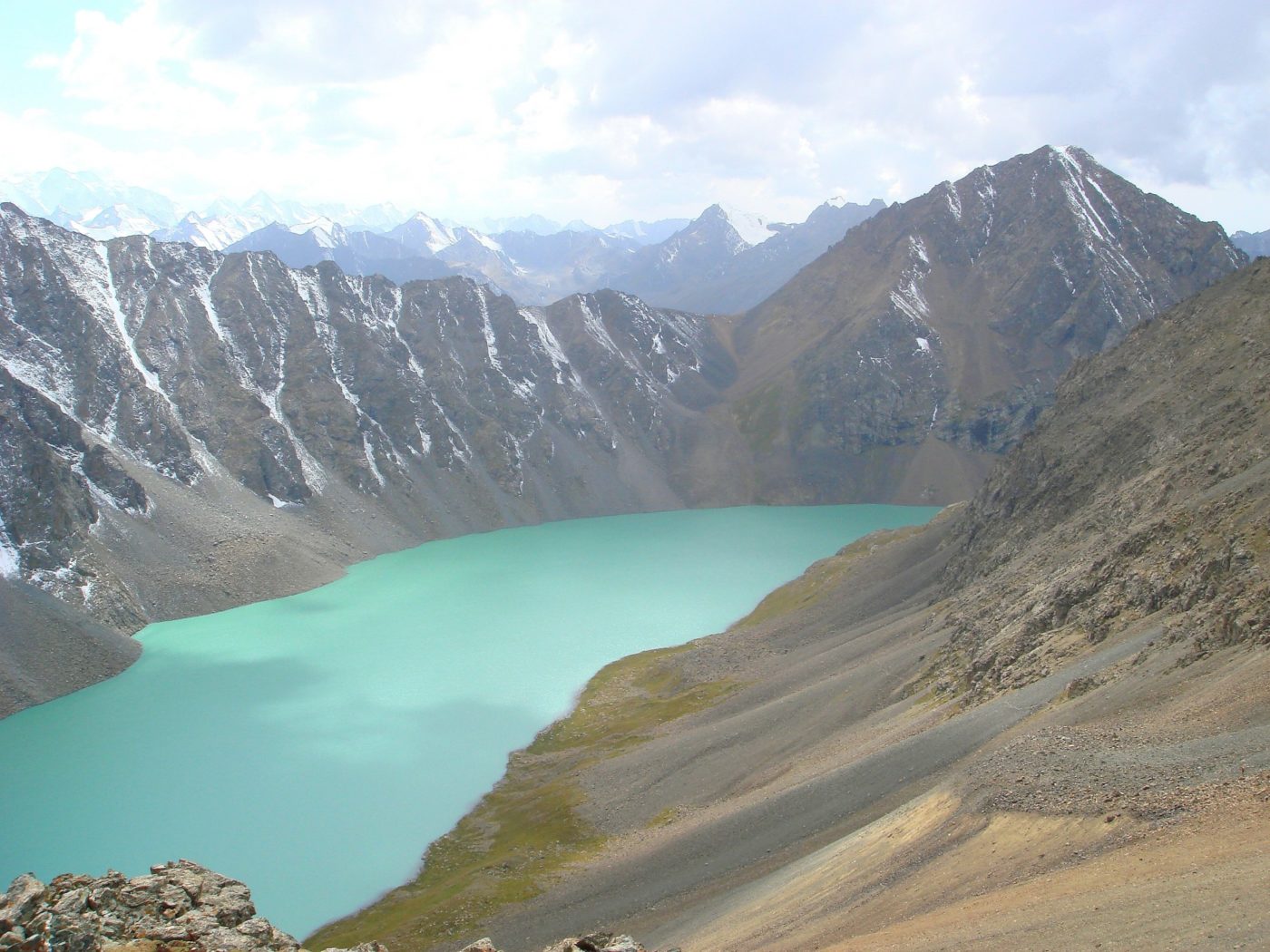 Picture of Ala köl lake, Kyrgyzstan