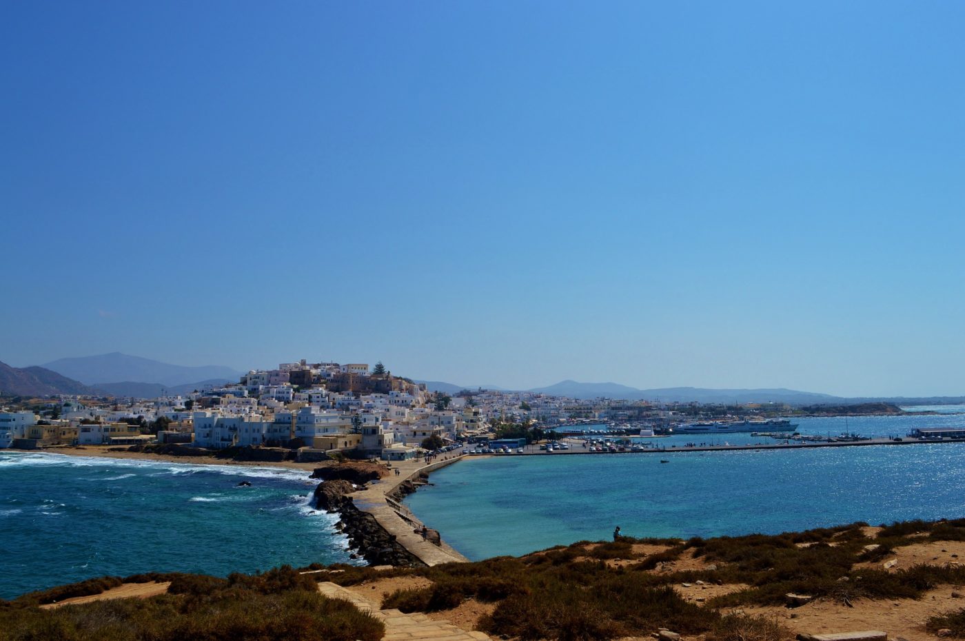 the Greek island of Naxos
