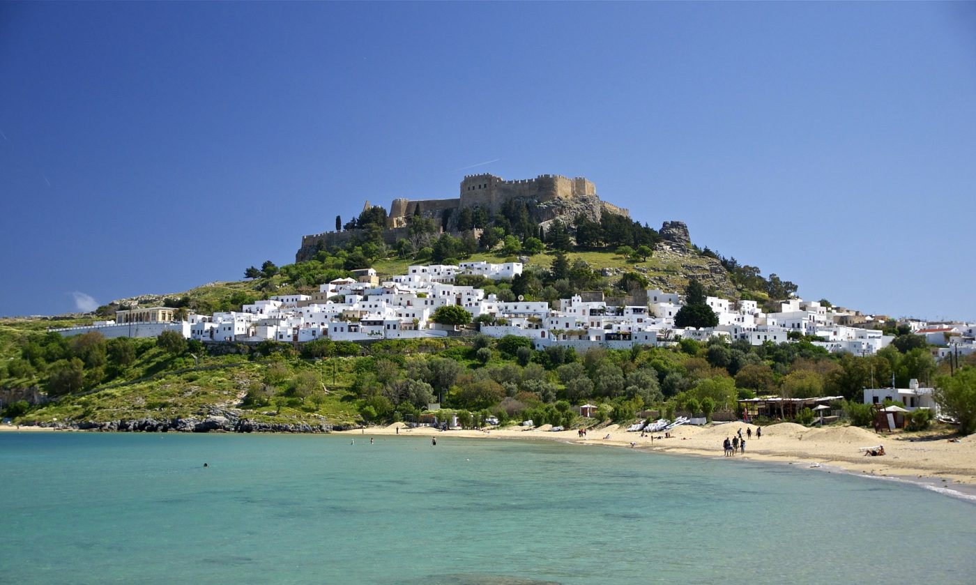 the Greek island of Rhodes