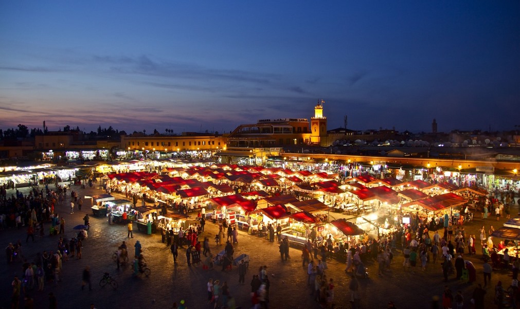 Djemaa el-Fnaa souk