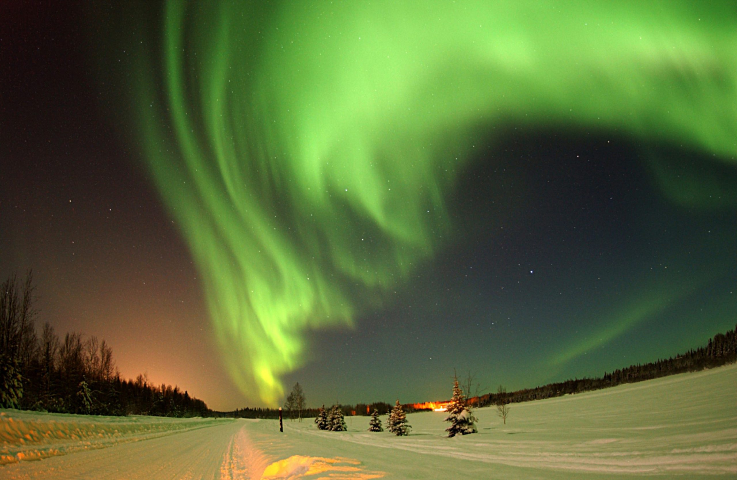 The Northen Lights in Alaska