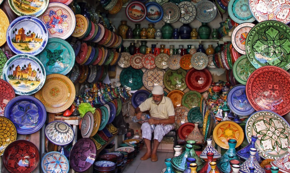 souk in Marrakech