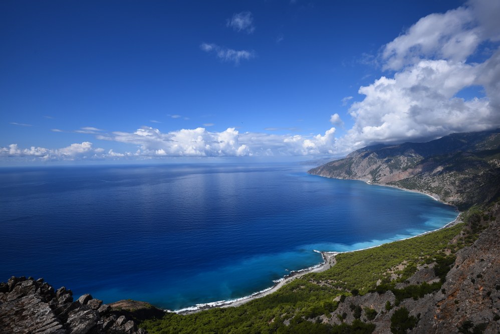 Crete facts - coastline