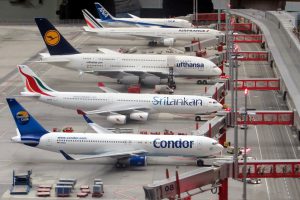 why do flight prices change - row of planes