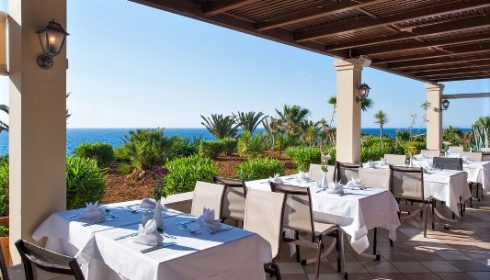 restaurant at the Iberostar Creta Panorama Hotel