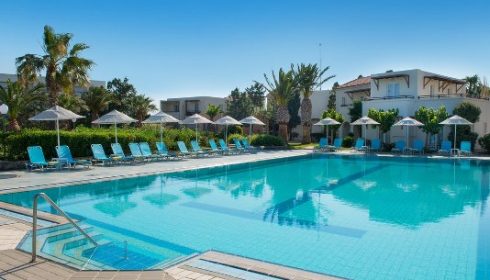pool at the Iberostar Creta Panorama Hotel