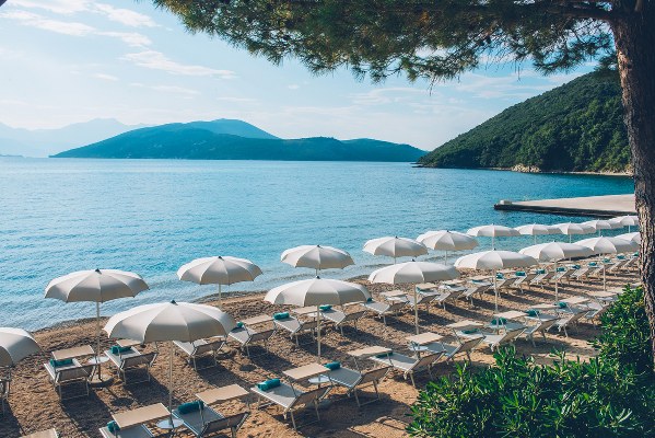 beach at hotel Iberostar Herceg Novi