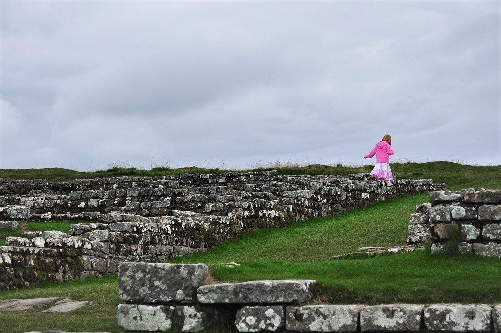 Hadrian's Wall - family day out in Northumberland