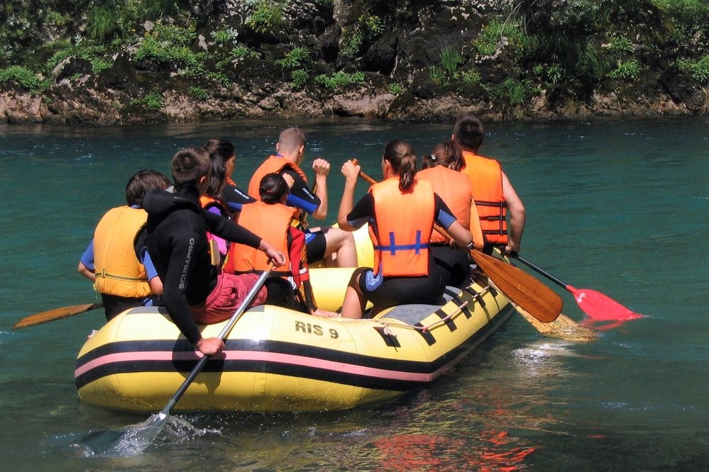 Rafting on Montenegro's River Tara