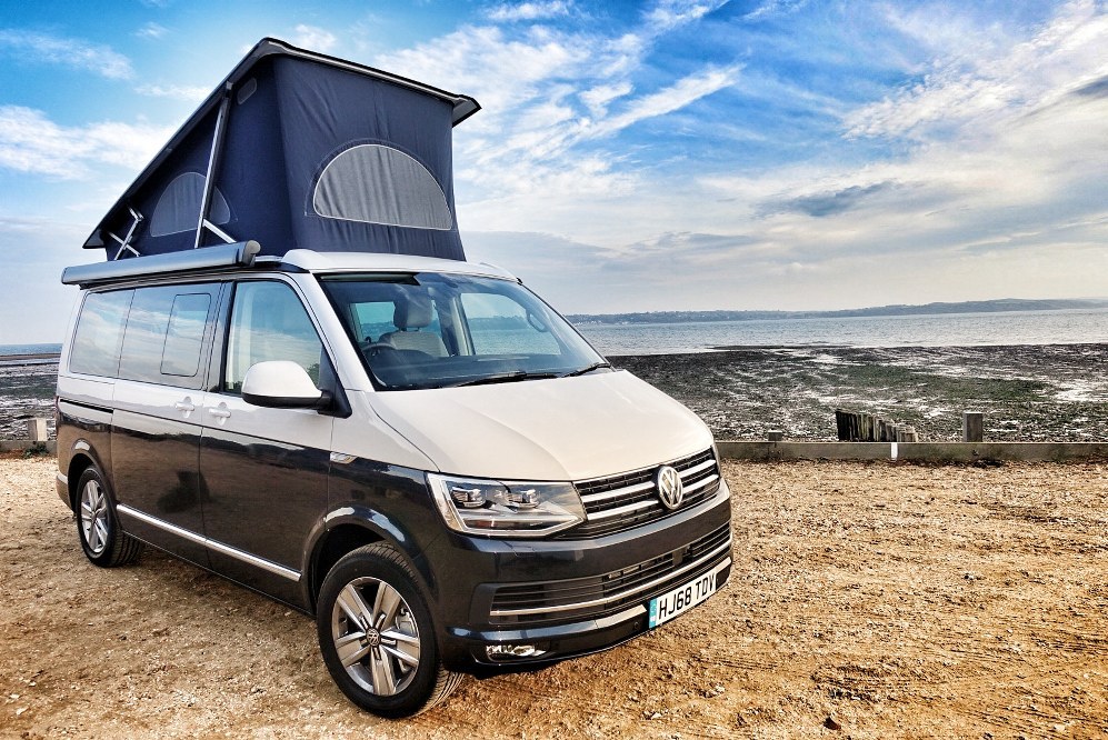 campervan holidays for single parents - VW California Campervans