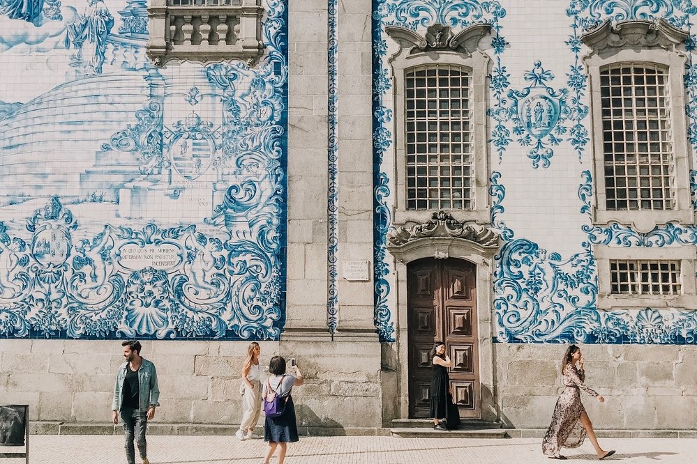 Porto city trip - Azulejos wall