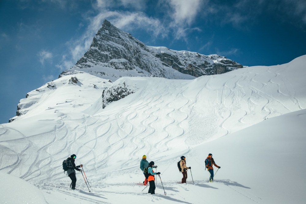 Hintertux glacier skiing