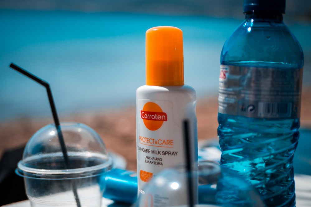 sun lotion to stay safe on your next summer holiday