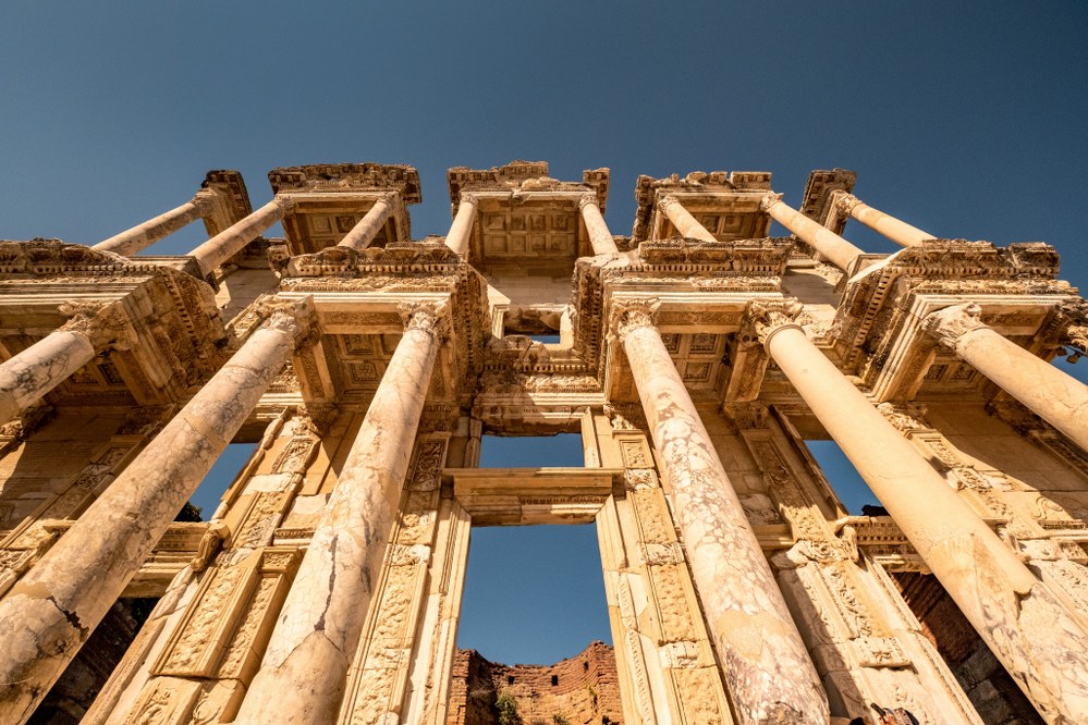 temple ruins in Ephesus