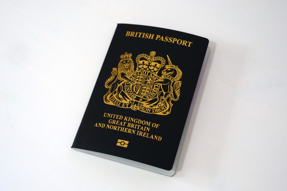 new black non-EU British passport 