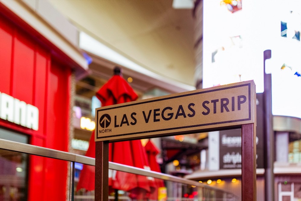 Las Vegas strip sign