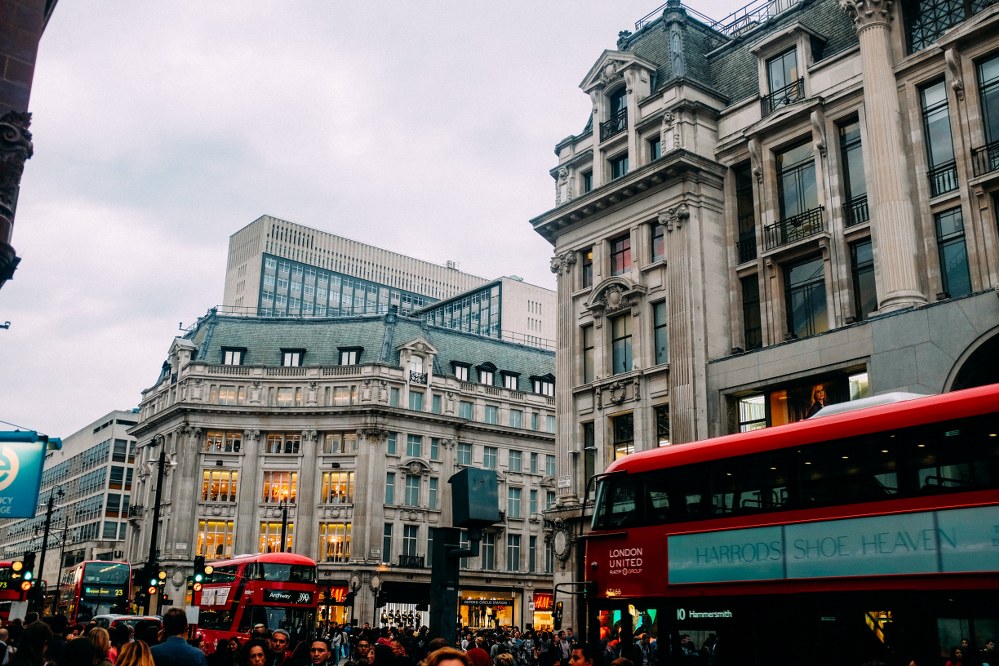 London is worth a visit if you love shopping - Oxford Street
