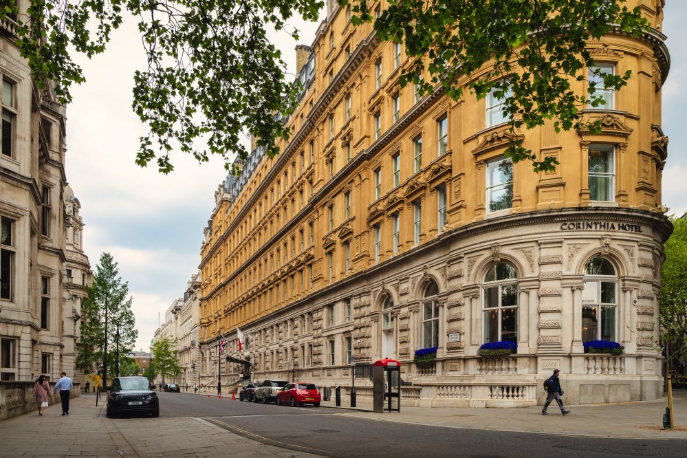 luxury Corinthia hotel in London