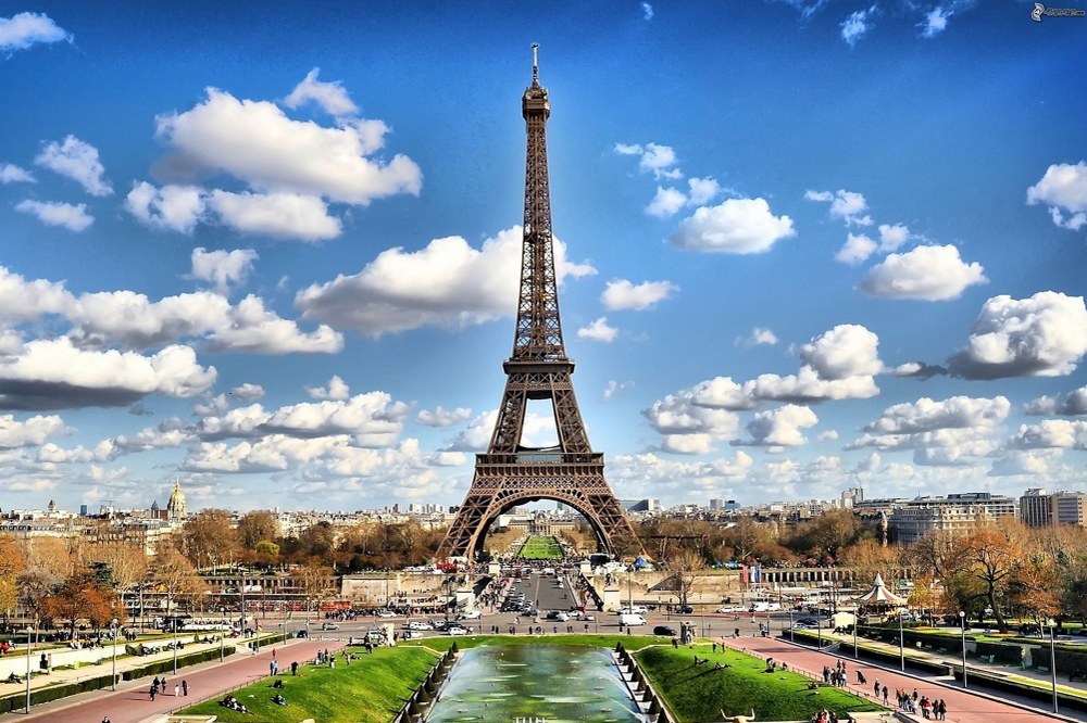 Eiffel Tower in Paris, Europe