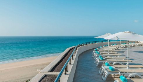 single parent holiday in Fuerteventura sun terrace