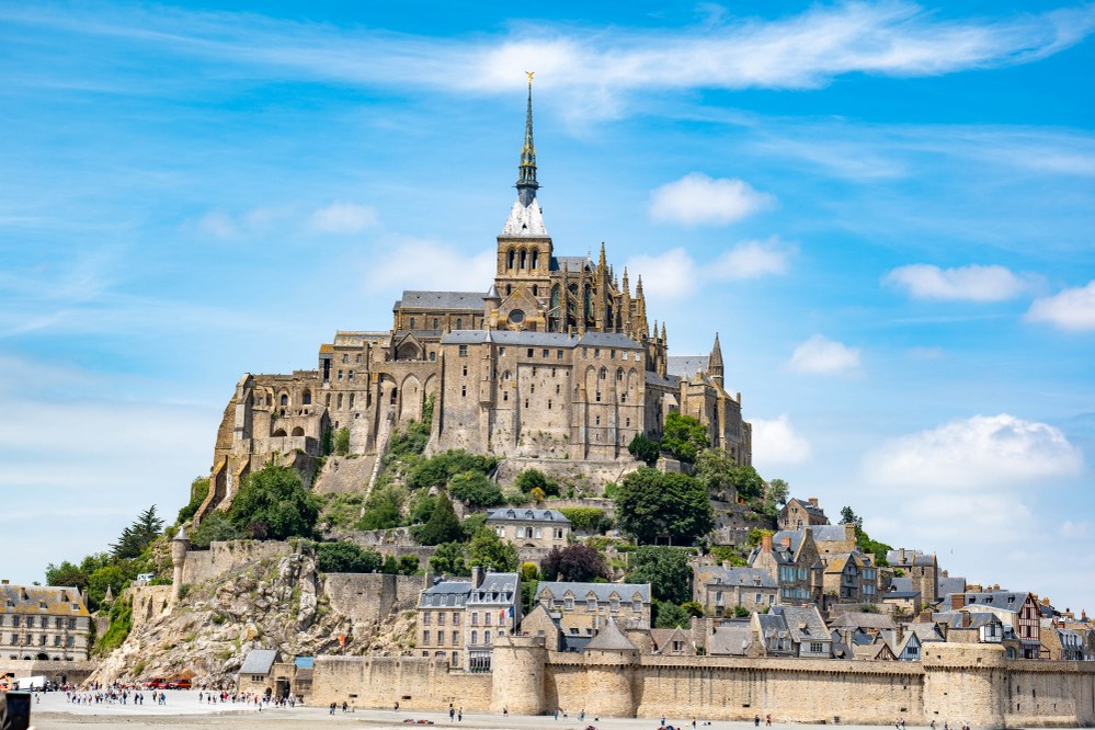 Mont Saint-Michel in France