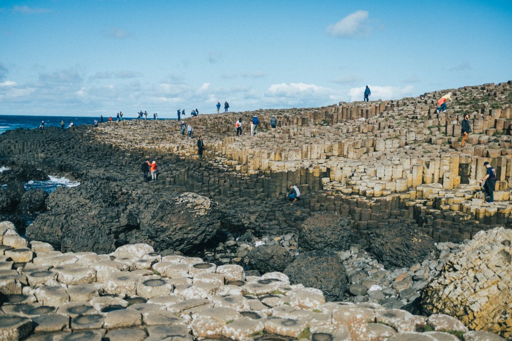 The Giant's Causeway in Northern Ireland