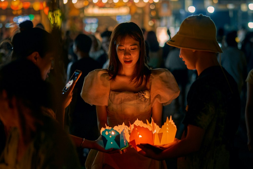 lantern festival in Hoi An in Vietnam