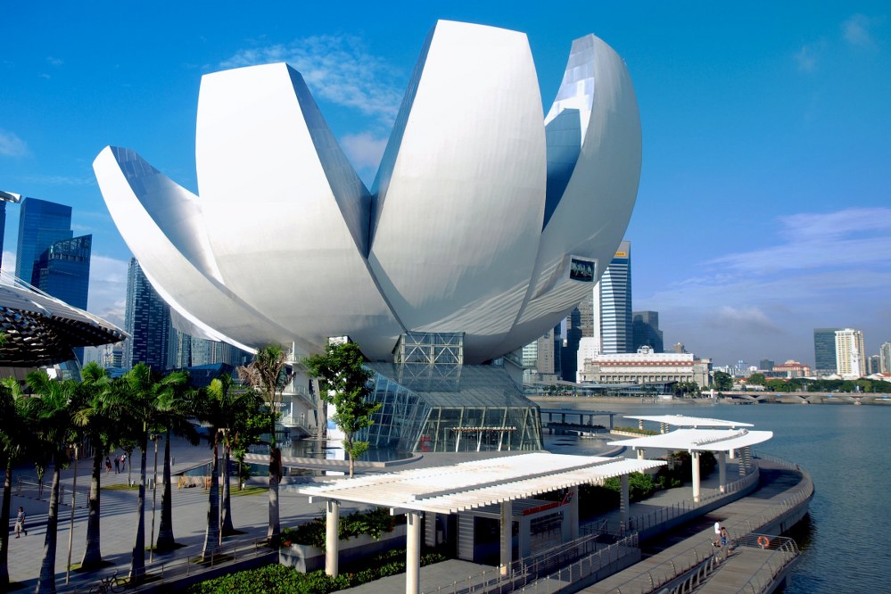 artscience museum in Singapore