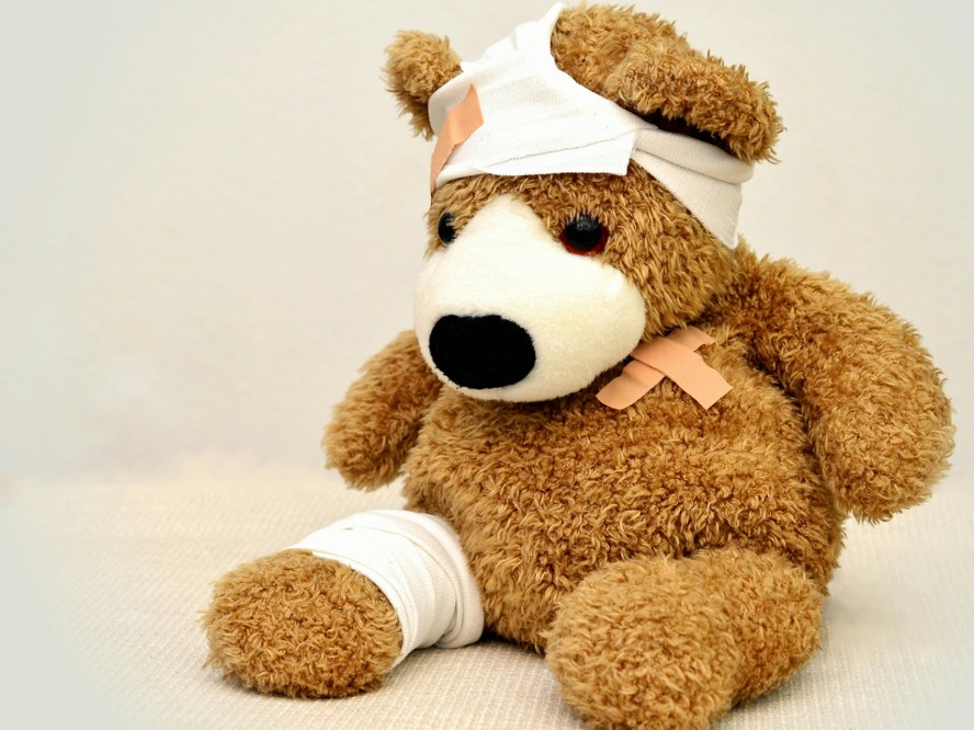 injured teddy