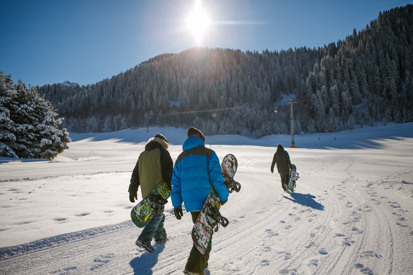 holidays with teenagers snowboarding