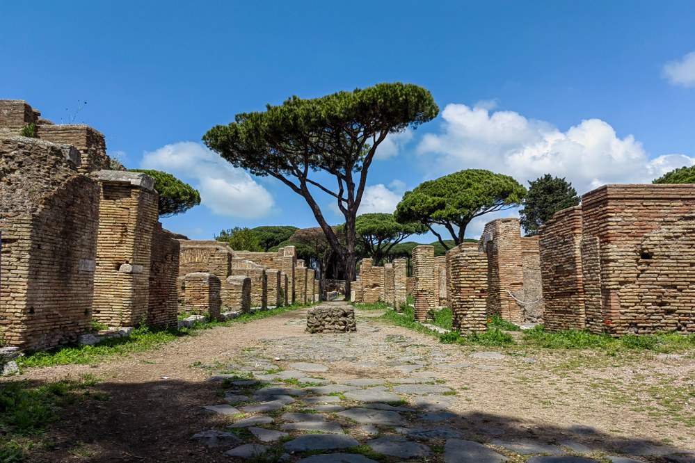 Ostia Antica in Italy