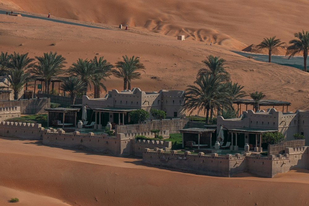Liwa oasis as in the Dune 2 movie