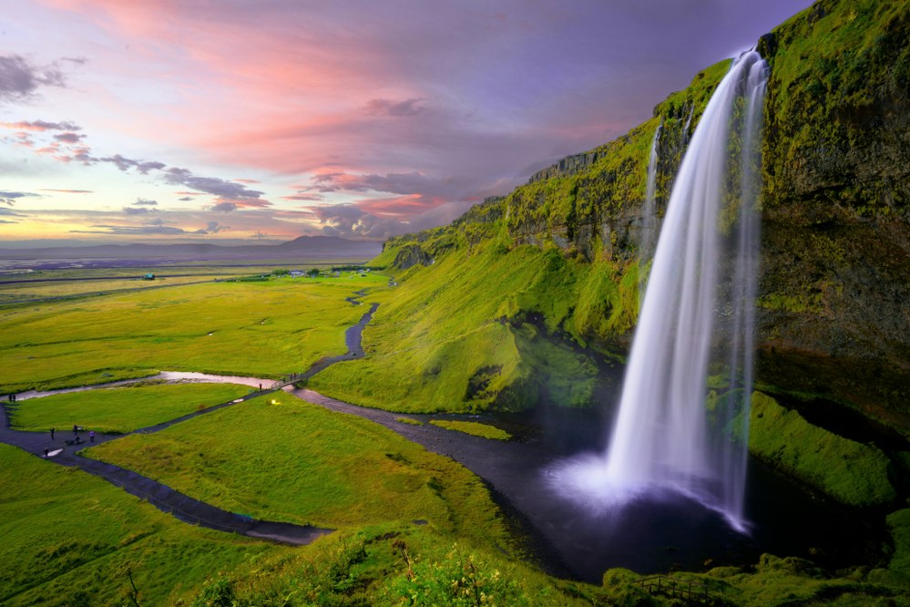 Seljalandsfoss Waterfall, Iceland