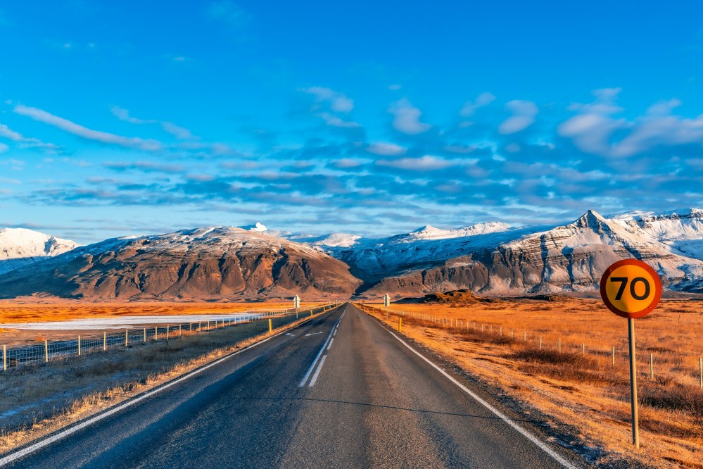 road in Iceland