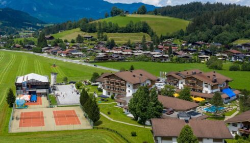 Hotel Lisi aerial view wide