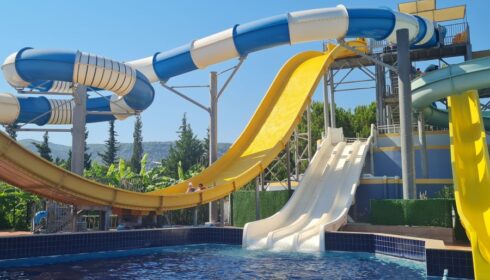 water park at the Hilton Dalaman