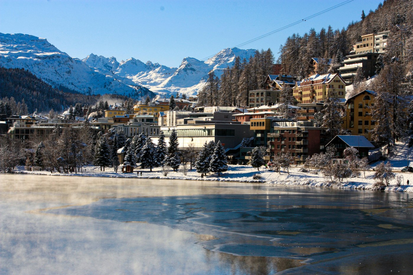 St. Moritz - one of the best ski resorts in switzerland