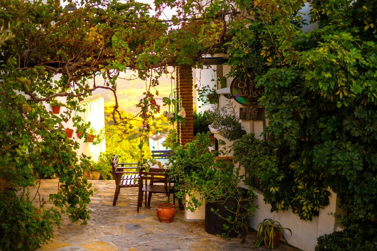 whatwashed village of Casares on the Costa del Sol