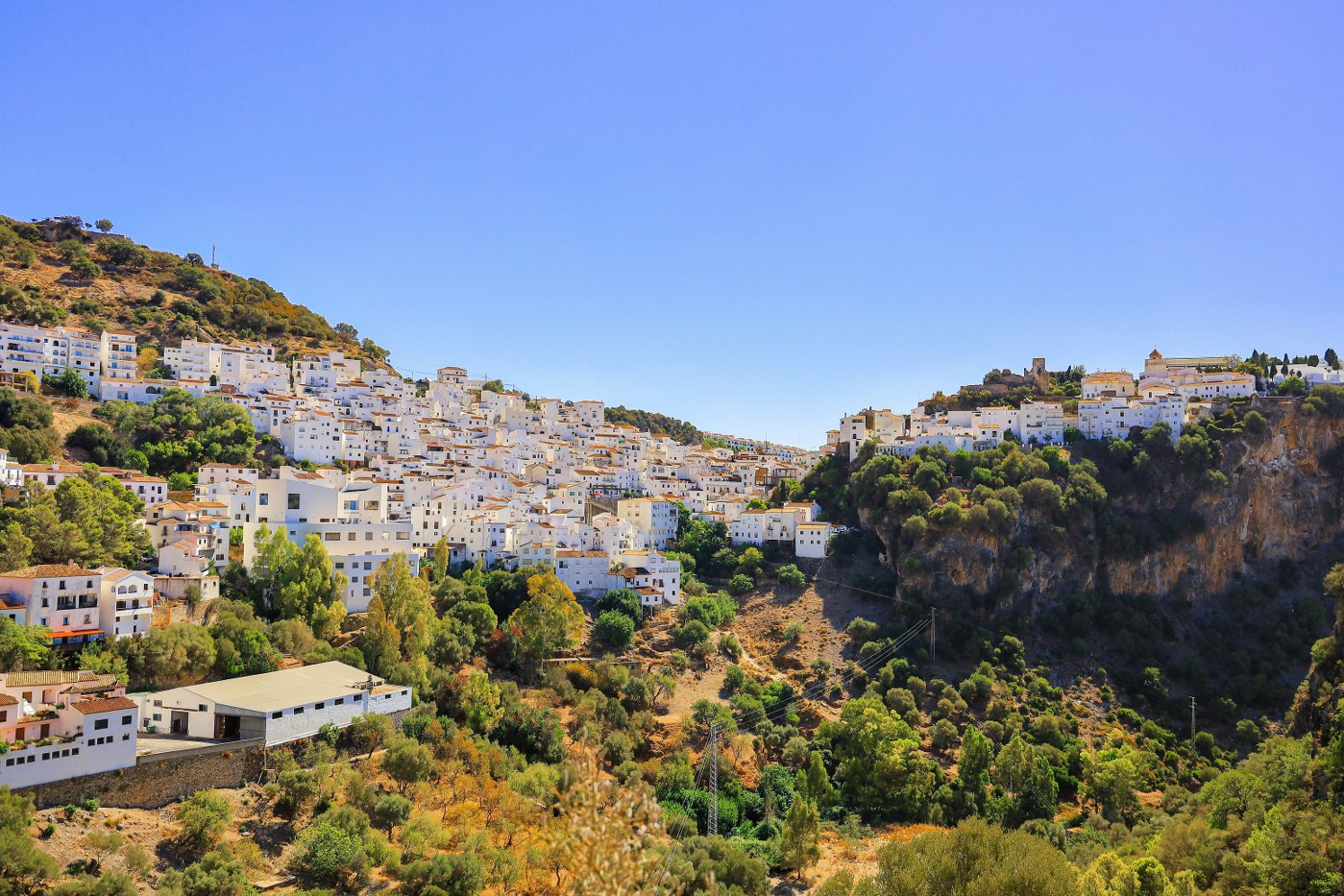 white washed village of Casares