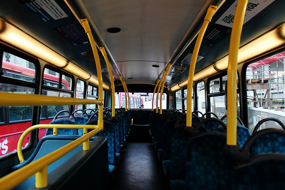 seats on a bus