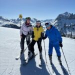 single parent ski holiday in Stuben Easter 2025