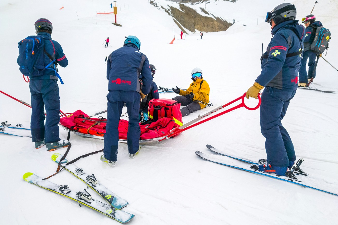 ski accident