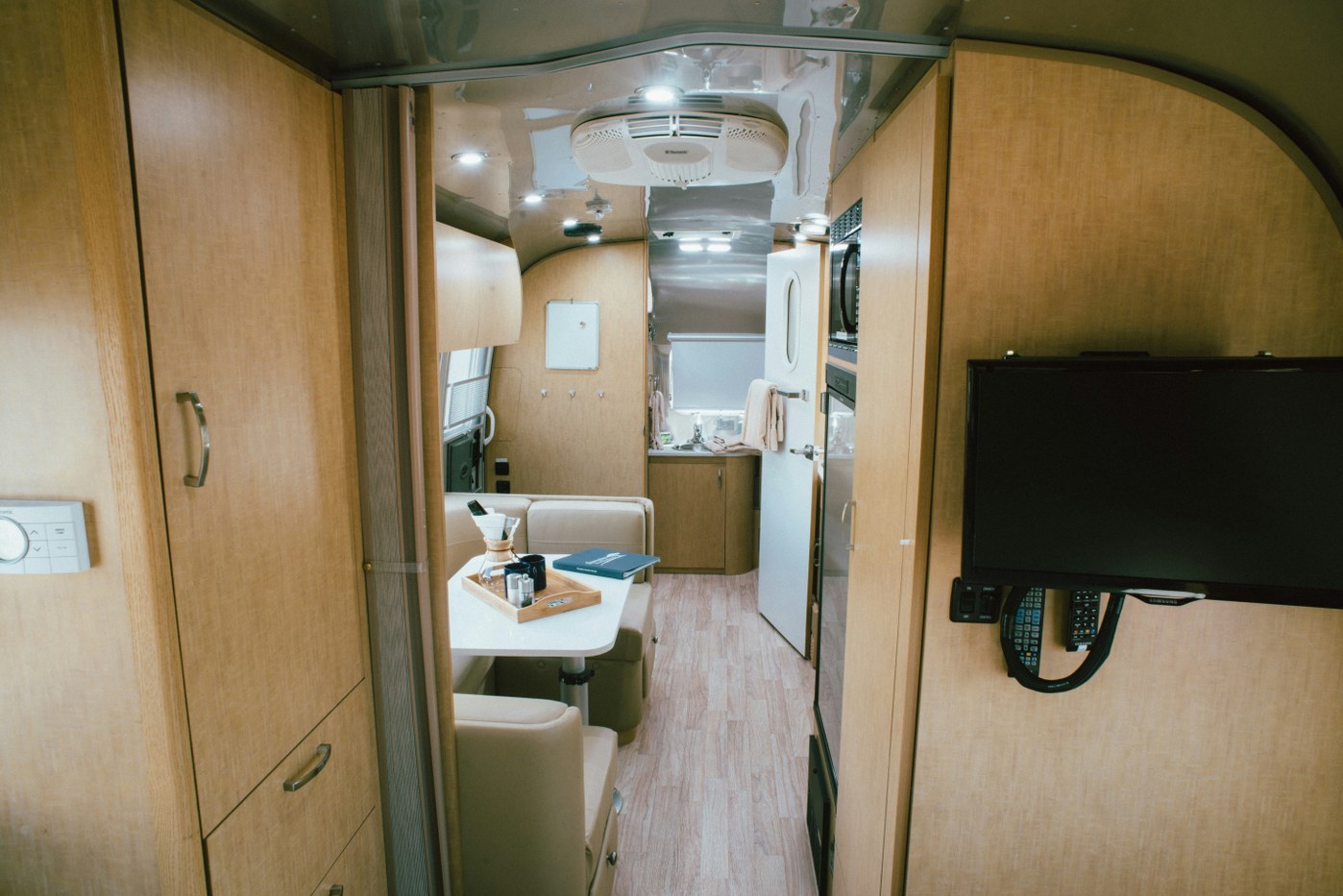 inside of motorhome