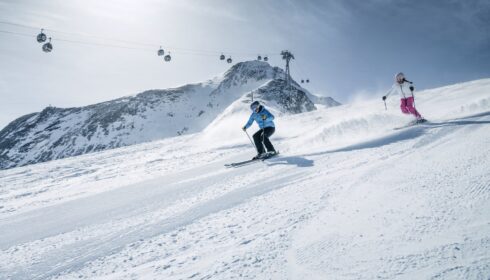 skiing in Schmittenhöhe resort